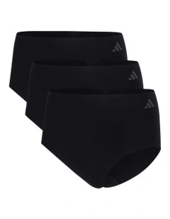 Active Micro Flex Brief 3 Pack in Black