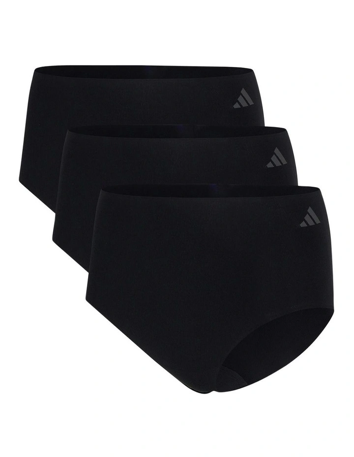 Active Micro Flex Brief 3 Pack in Black image 1