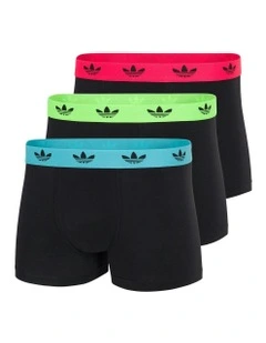 Comfort Flex Cotton Trunk 3 Pack in Multi