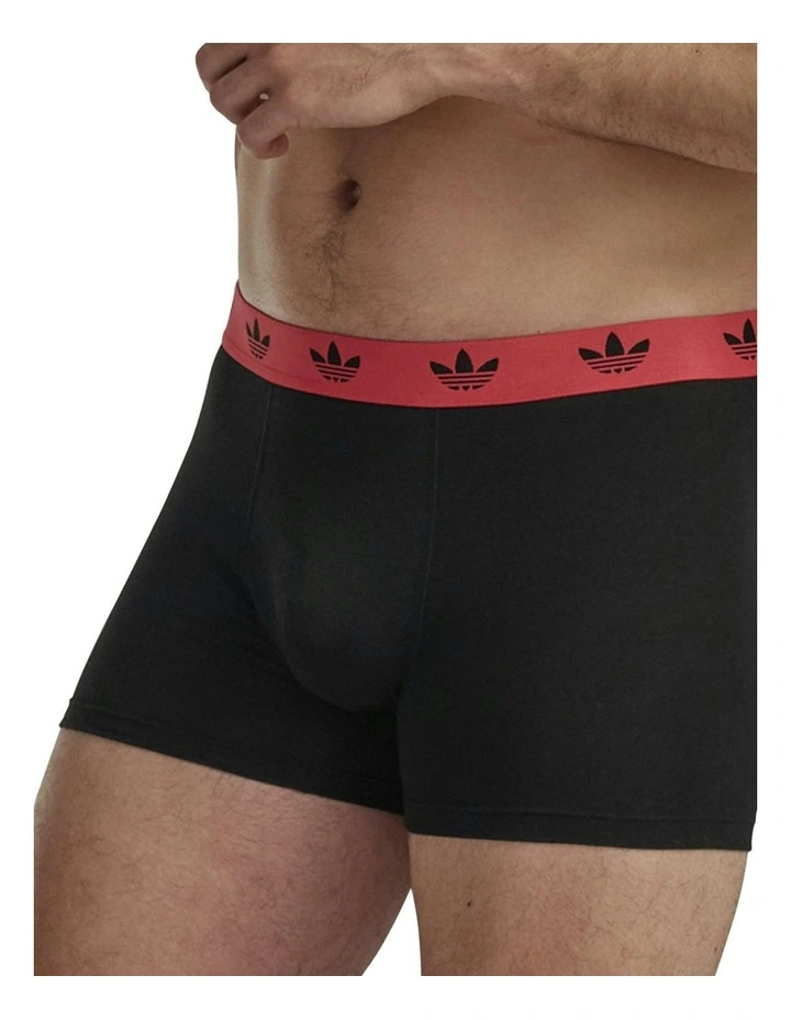 Comfort Flex Cotton Trunk 3 Pack in Multi image 2