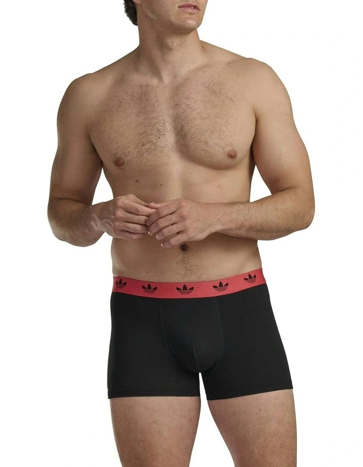 Comfort Flex Cotton Trunk 3 Pack in Multi image 5