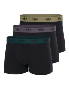 Comfort Flex Cotton Trunk 3 Pack in Multi