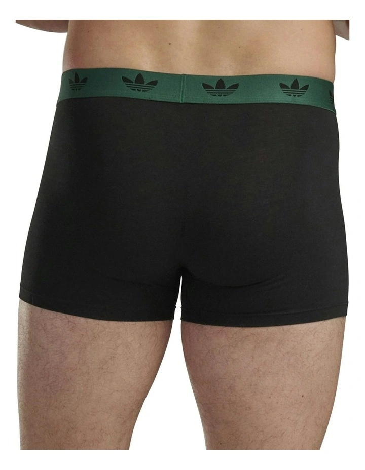 Comfort Flex Cotton Trunk 3 Pack in Multi image 3