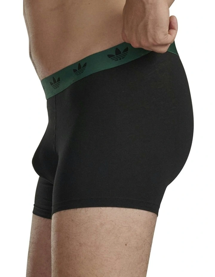 Comfort Flex Cotton Trunk 3 Pack in Multi image 4