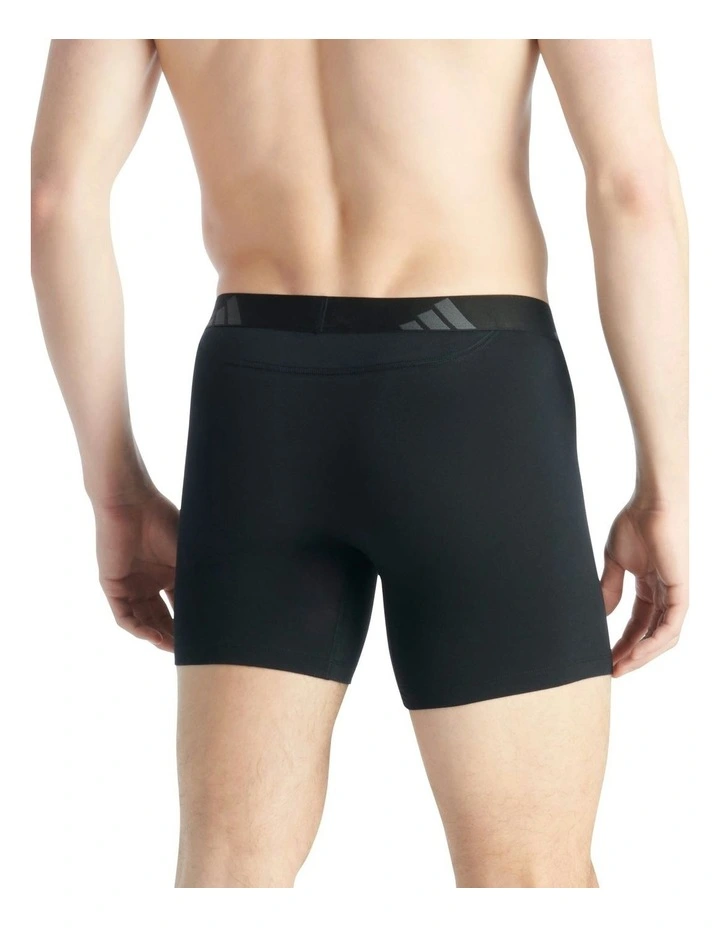 Active Flex Cotton Ergonomic Boxer Brief 2 Pack in Multi image 4