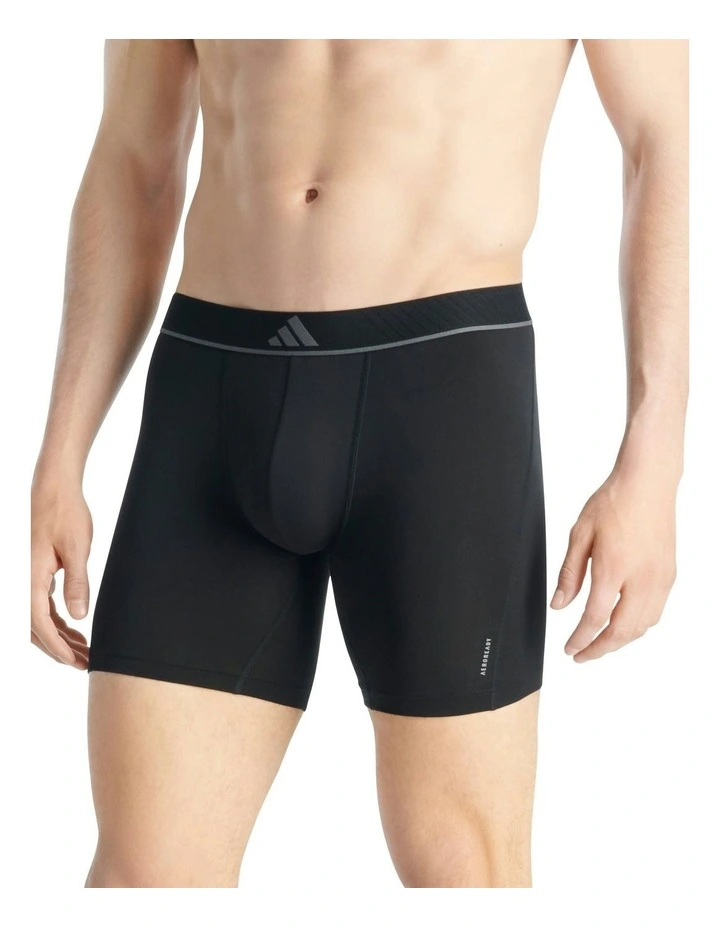 Active Micro Flex Eco Boxer Brief 3 Pack in Multi image 4