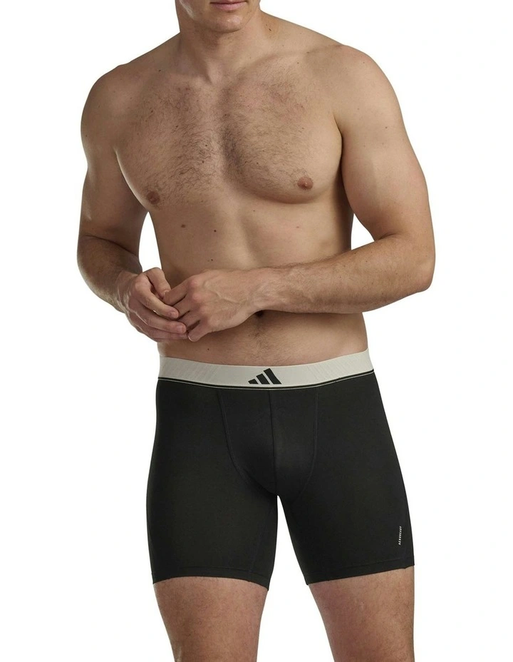 Active Micro Flex Eco Boxer Brief 3 Pack in Multi image 2