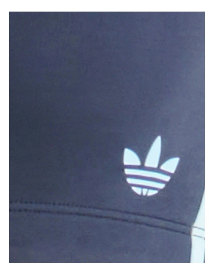 Adicolor Comfort Flex Cotton Scooped Wirefree Padded Bralette in Night Indigo image 6