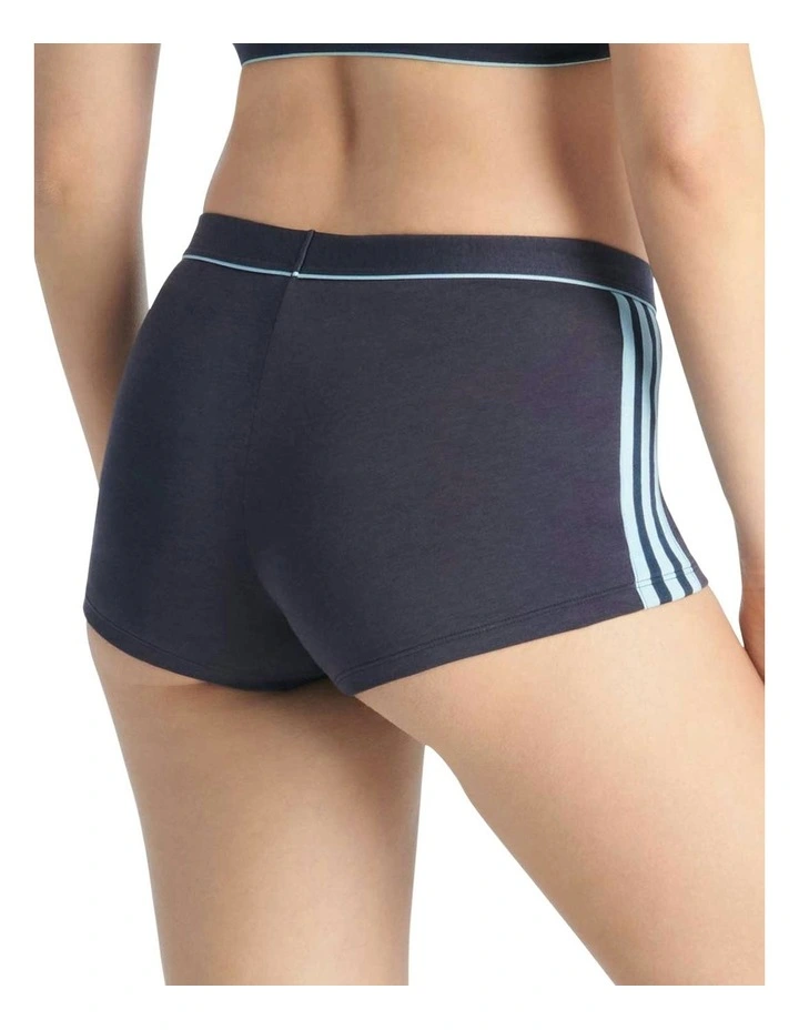 Adicolor Comfort Flex Cotton Shortie Underwear in Night Indigo image 2