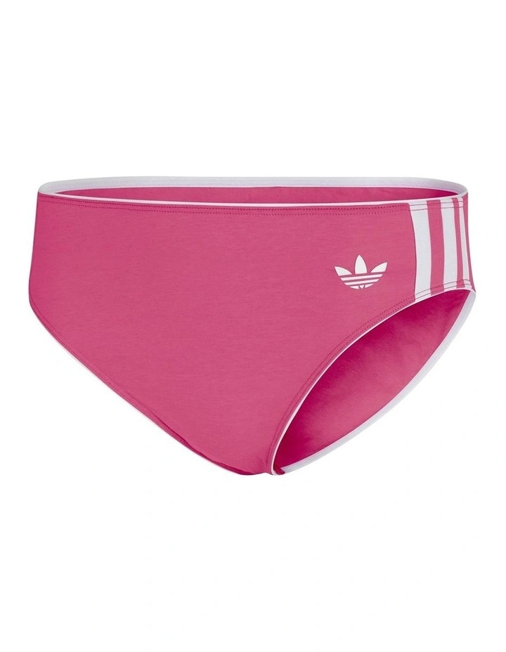 Adicolor Comfort Flex Cotton Bikini Brief Underwear in Lucid Pink image 6
