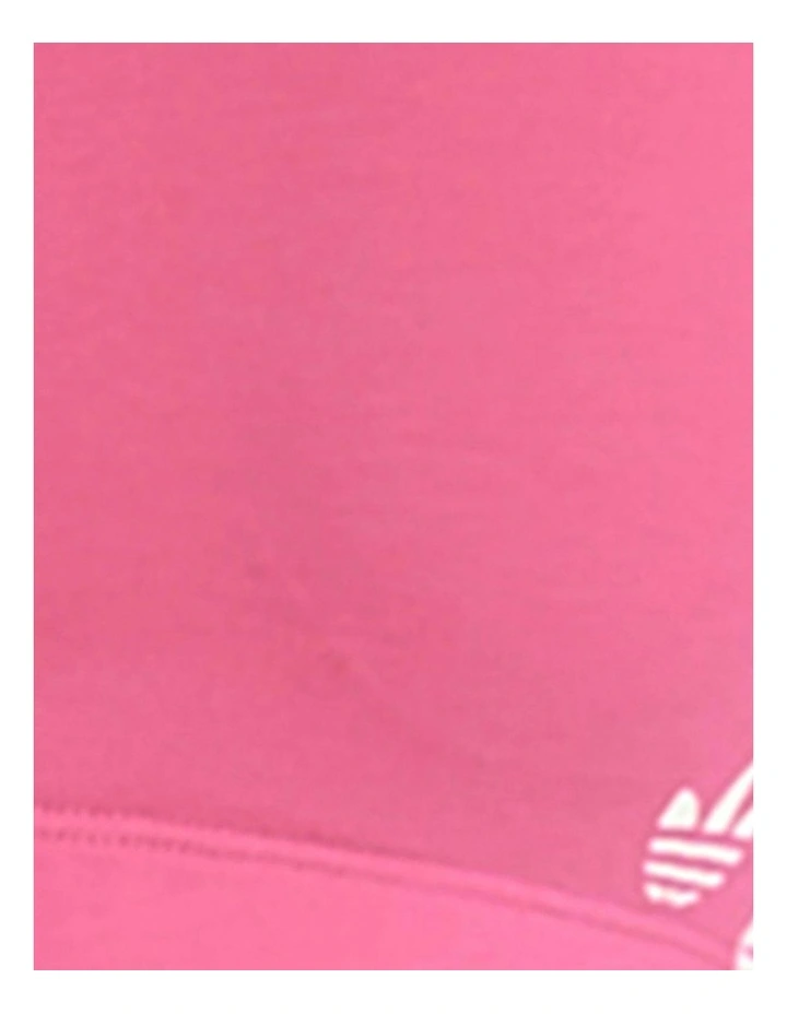 Adicolor Comfort Flex Cotton Scooped Wirefree Padded Bralette in Lucid Pink image 6