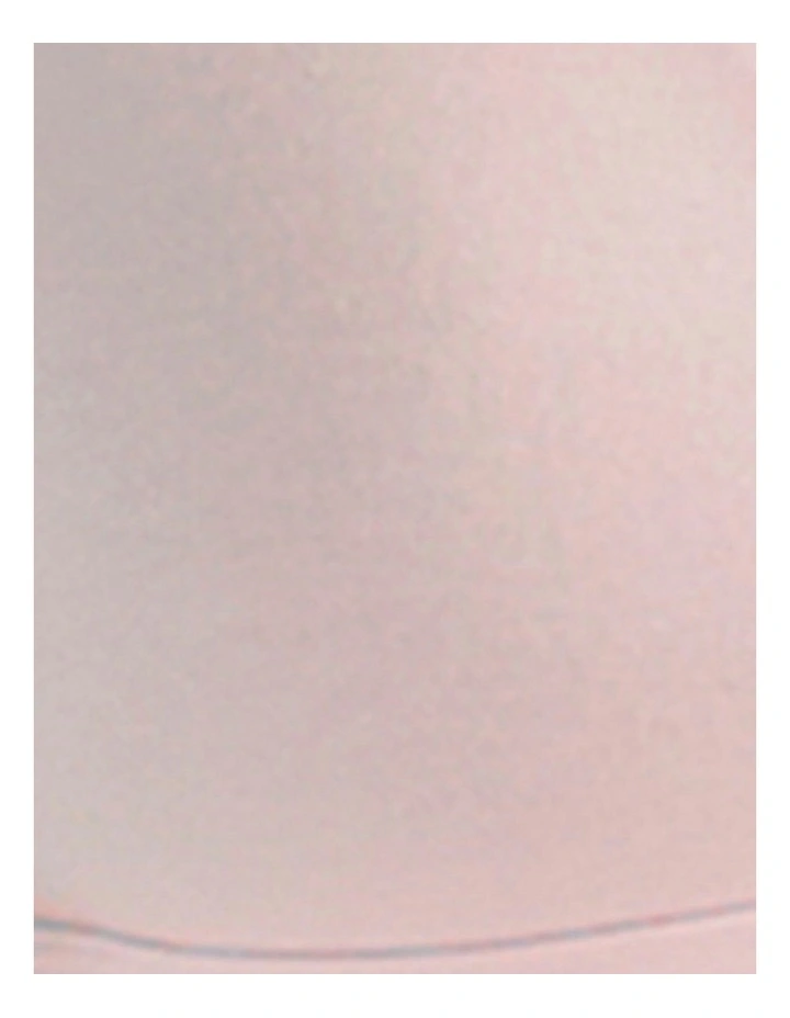 Active Essentials Cotton 3 Stripes Triangle Wrap Bralette in Clear Pink image 7