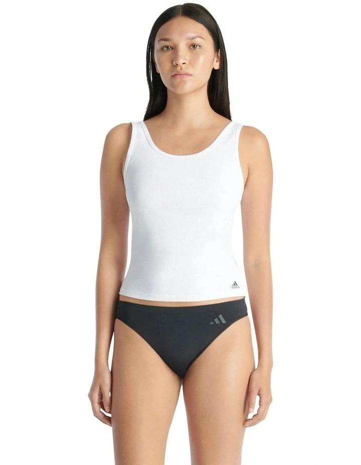 3 Pack Active Seamless Hipster Bikini Brief Underwear in Black image 5