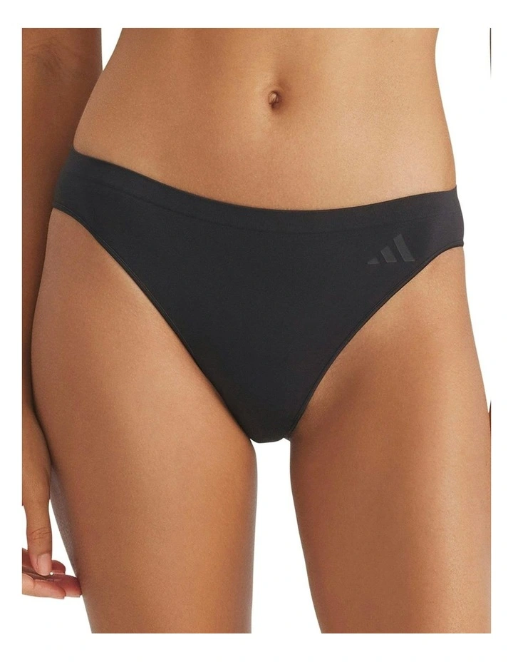 3 Pack Active Seamless Hipster Bikini Brief Underwear in Black image 2