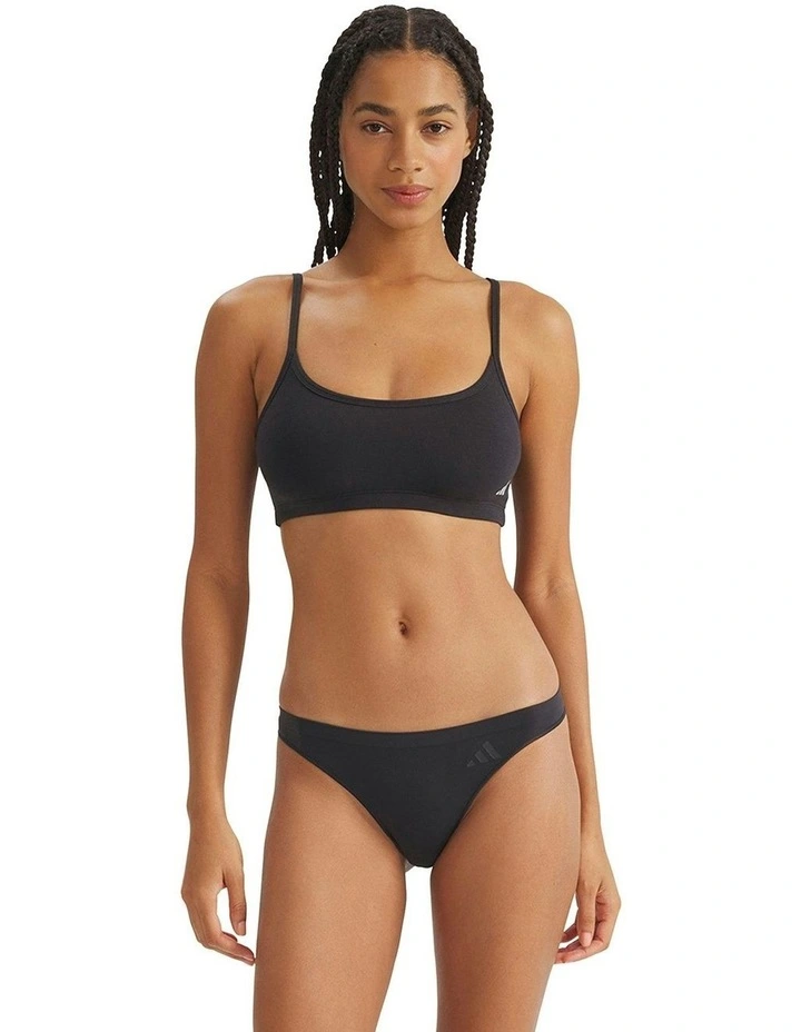 3 Pack Active Seamless Thong Underwear in Assorted image 5