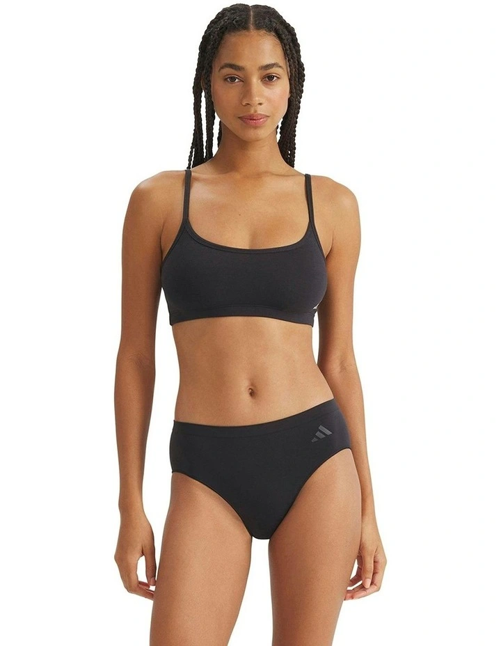 3 Pack Active Seamless Hipster Brief Underwear in Assorted image 5