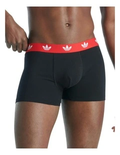 3 Pack Comfort Flex Cotton Trunk Underwear in Assorted