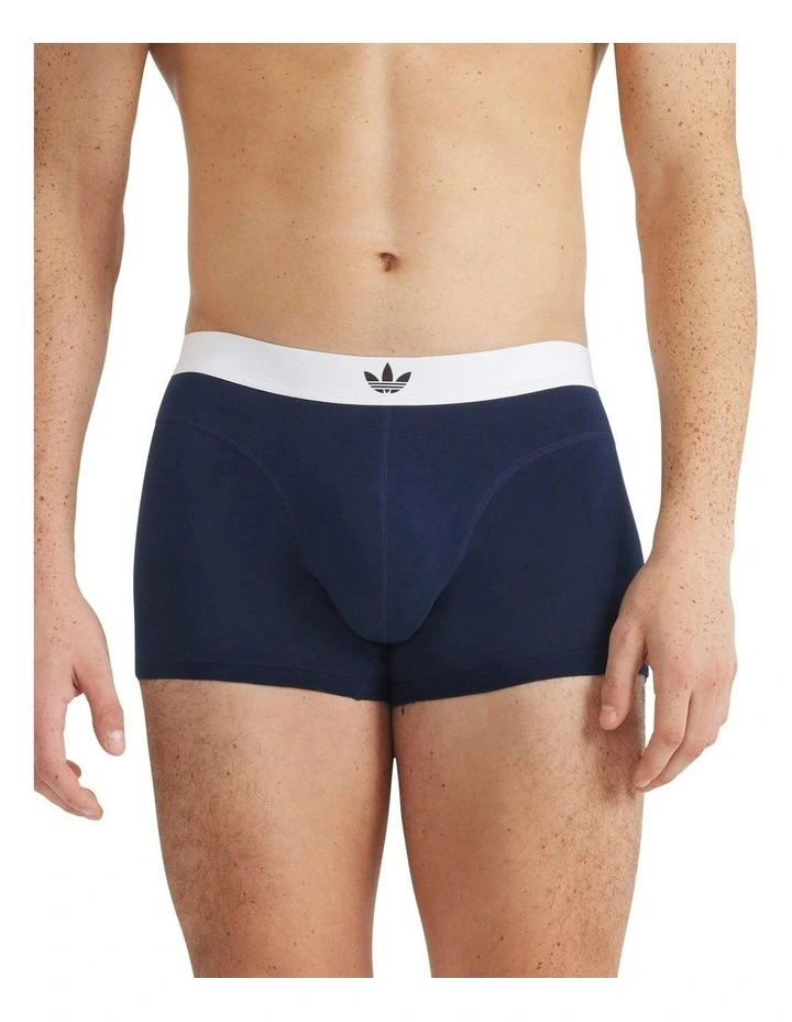 Comfort Flex Cotton Body Lines Trunk Underwear 2 Pack in Assorted image 2