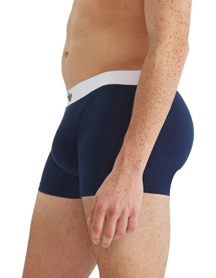 Comfort Flex Cotton Body Lines Trunk Underwear 2 Pack in Assorted image 4
