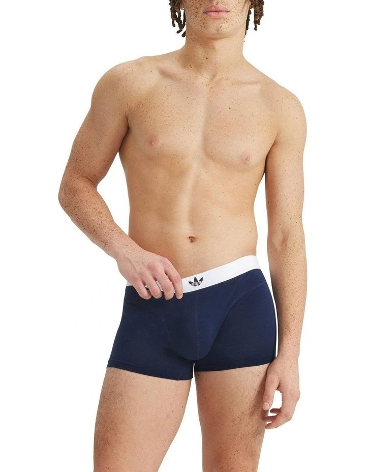 Comfort Flex Cotton Body Lines Trunk Underwear 2 Pack in Assorted image 5
