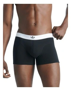 2 Pack Comfort Flex Cotton Body Lines Trunk Underwear in Black