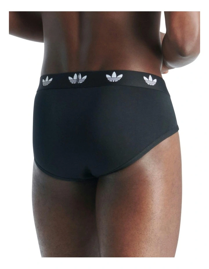 Comfort Flex Cotton Brief Underwear 3 Pack in Assorted image 5