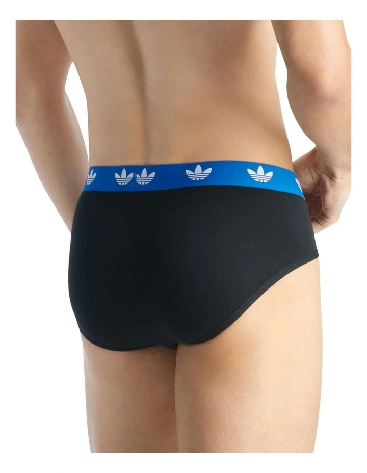 Comfort Flex Cotton Underwear Brief 3 Pack in Assorted image 3