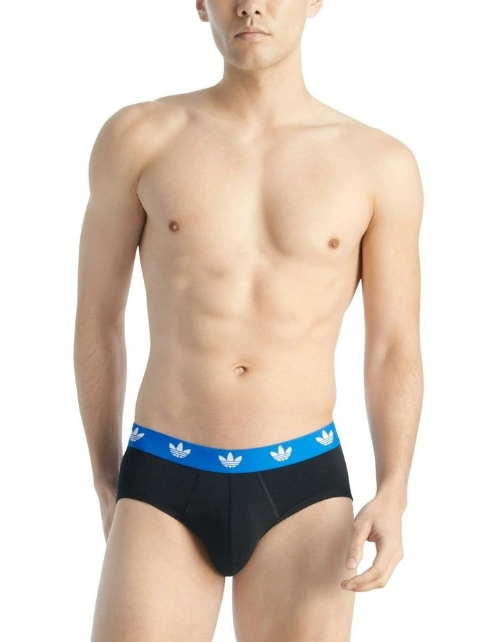 Comfort Flex Cotton Underwear Brief 3 Pack in Assorted image 5