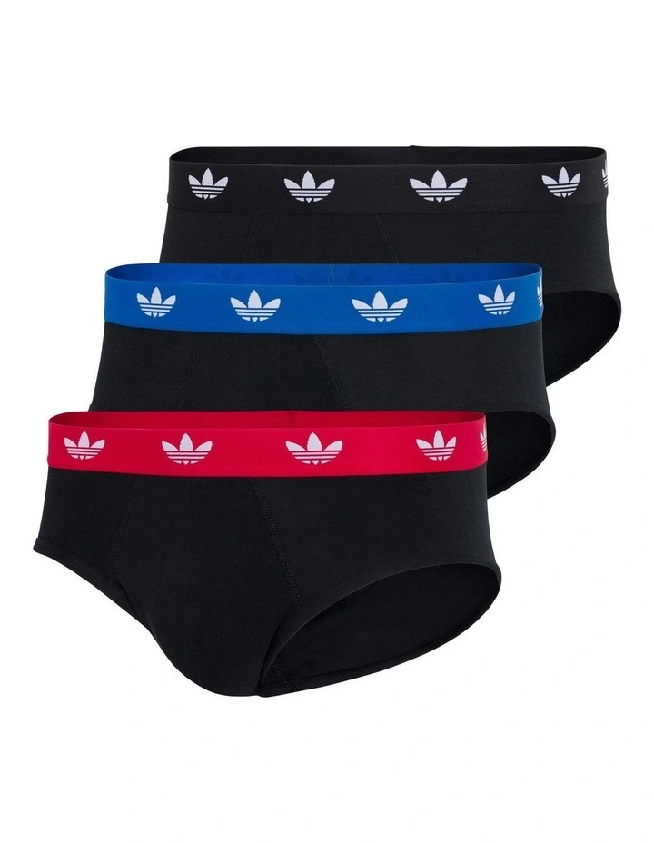 3 Pack Comfort Flex Cotton Brief Underwear in Assorted image 5