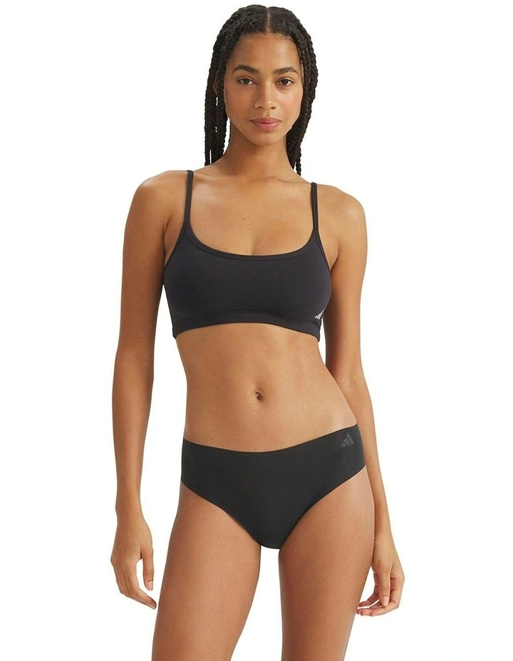 3 Pack Active Micro Flex High Waist Thong Underwear in Assorted image 5