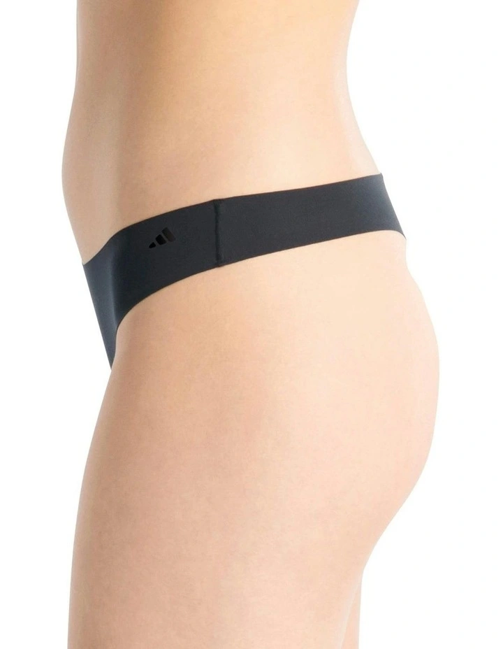 3 Pack Active Light Flex Thong Underwear in Black image 4