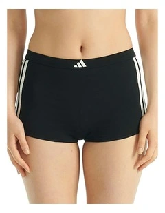 Active Essentials Cotton 3 Stripes Shorty Brief in Black
