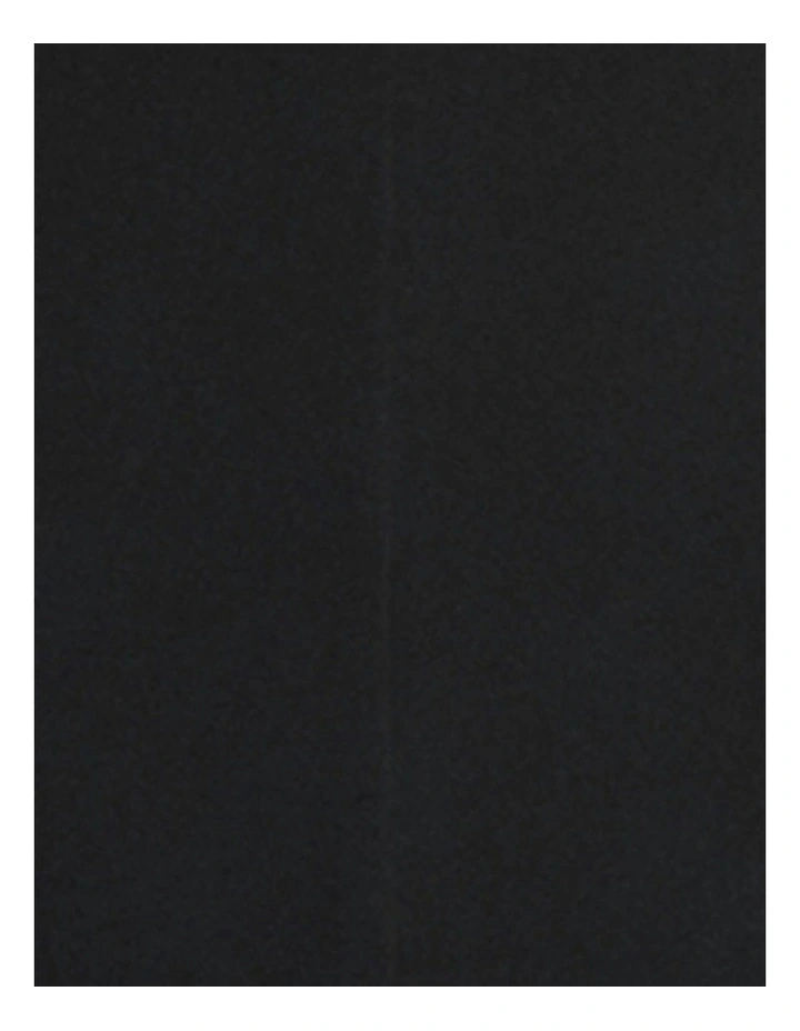 Active Essentials Cotton Contrast Dolphin Shorty Brief Underwear in Black image 6