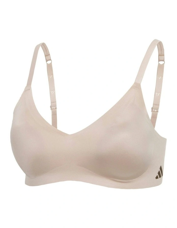 Active Micro Contour Bonded Wirefree Padded Push-Up Bra in Crystal Linen image 6