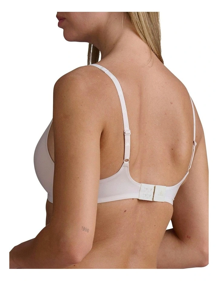 Active Micro Wirefree Contour Plunge Bra in Crystal Linen image 2