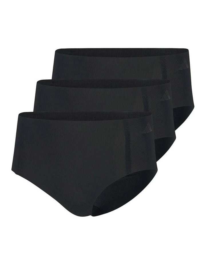 Active Micro Flex Mid-Rise Brief Underwear 3 Pack in Black image 1