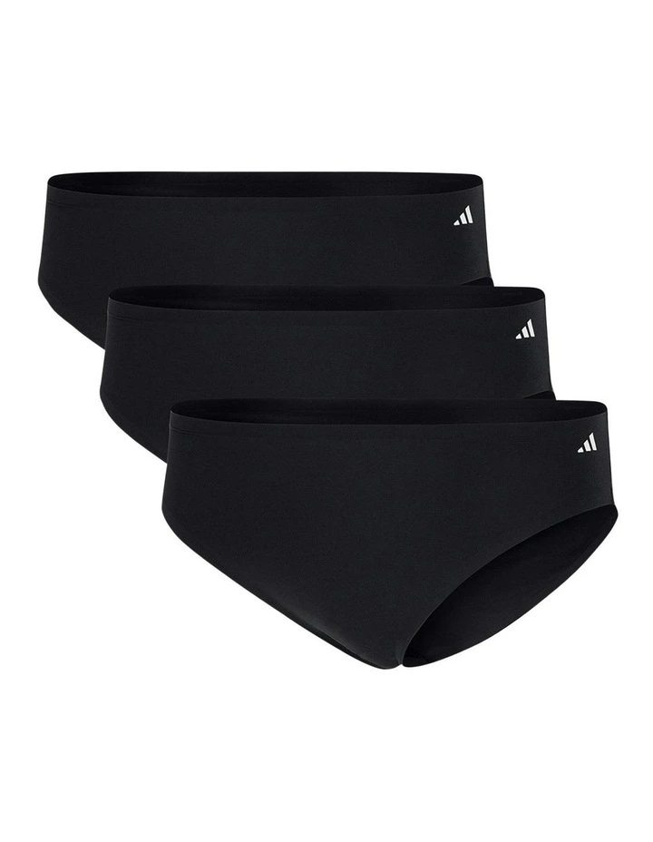 3 Pack Active Light Flex Bikini Brief Underwear in Black image 1