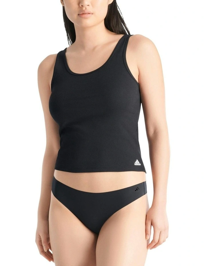 3 Pack Active Light Flex Thong Underwear in Black image 5