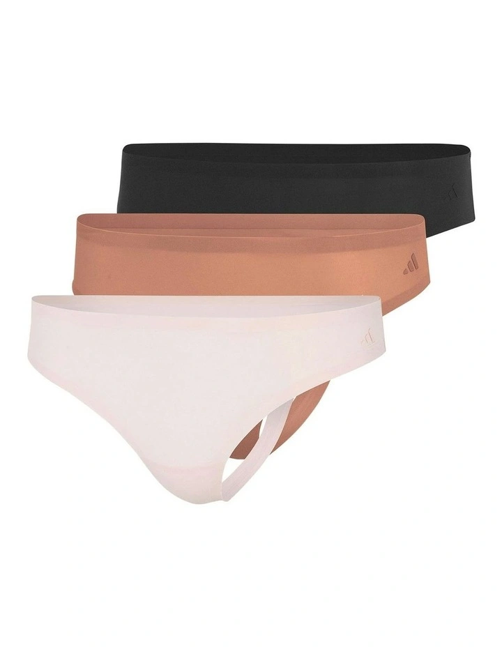 3 Pack Active Light Flex Thong Underwear in Assorted image 1