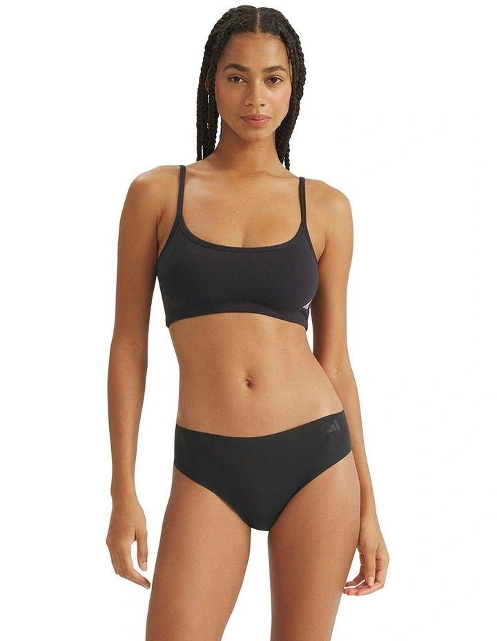 3 Pack Active Micro Flex High Waist Thong Underwear in Assorted image 5