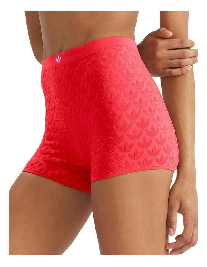 Microterrot Monogram High Waist Shorty Brief in Better Scarlett image 3