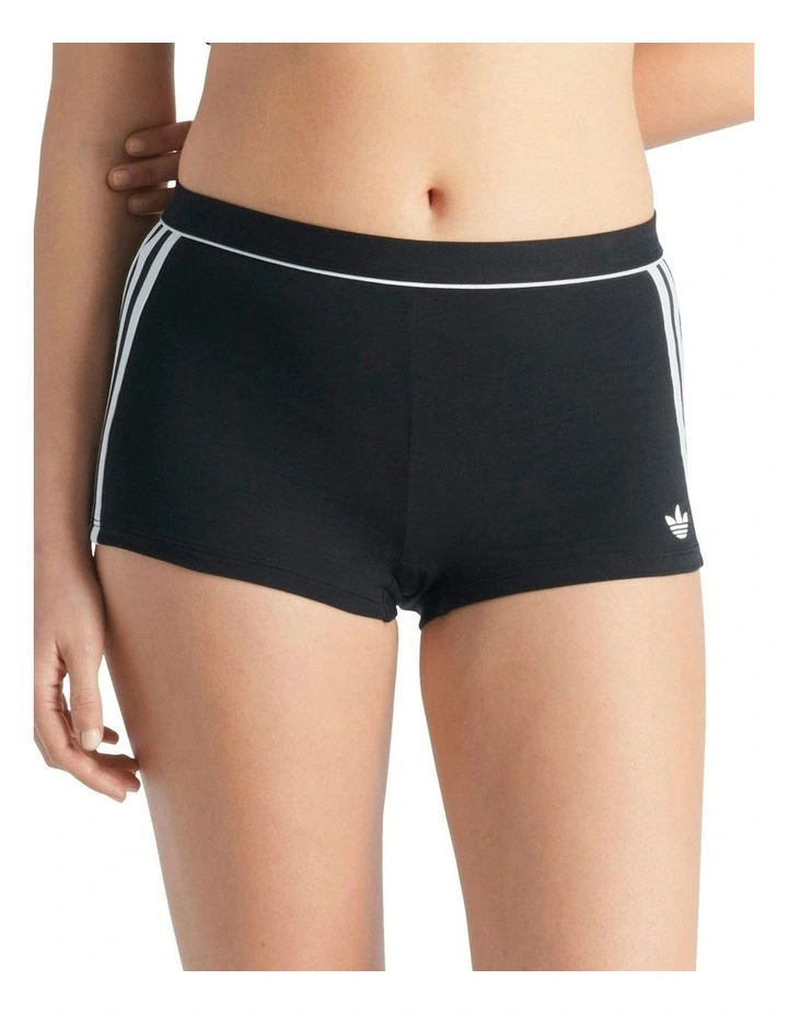 Adicolor Comfort Flex Cotton Shortie Underwear in Black image 1