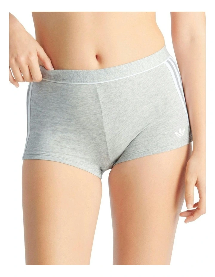 Adicolor Comfort Flex Cotton Shortie Underwear in Heather Grey image 1