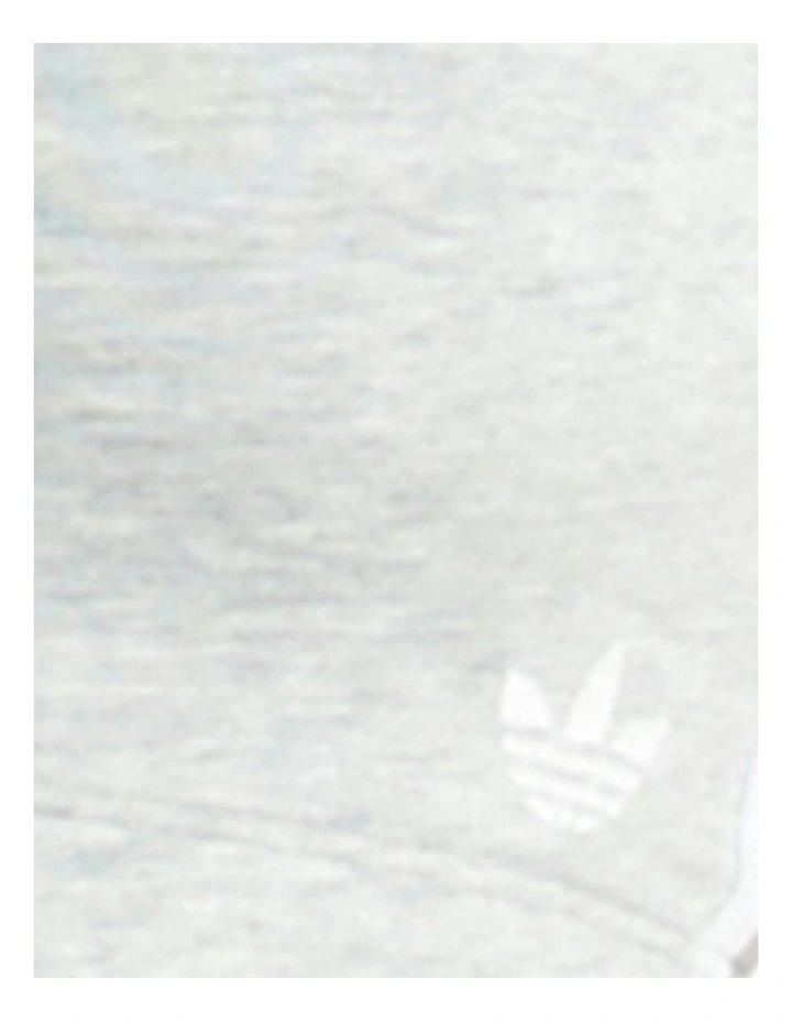 Adicolor Comfort Flex Cotton Scooped Wirefree Padded Bralette in Heather Grey image 6