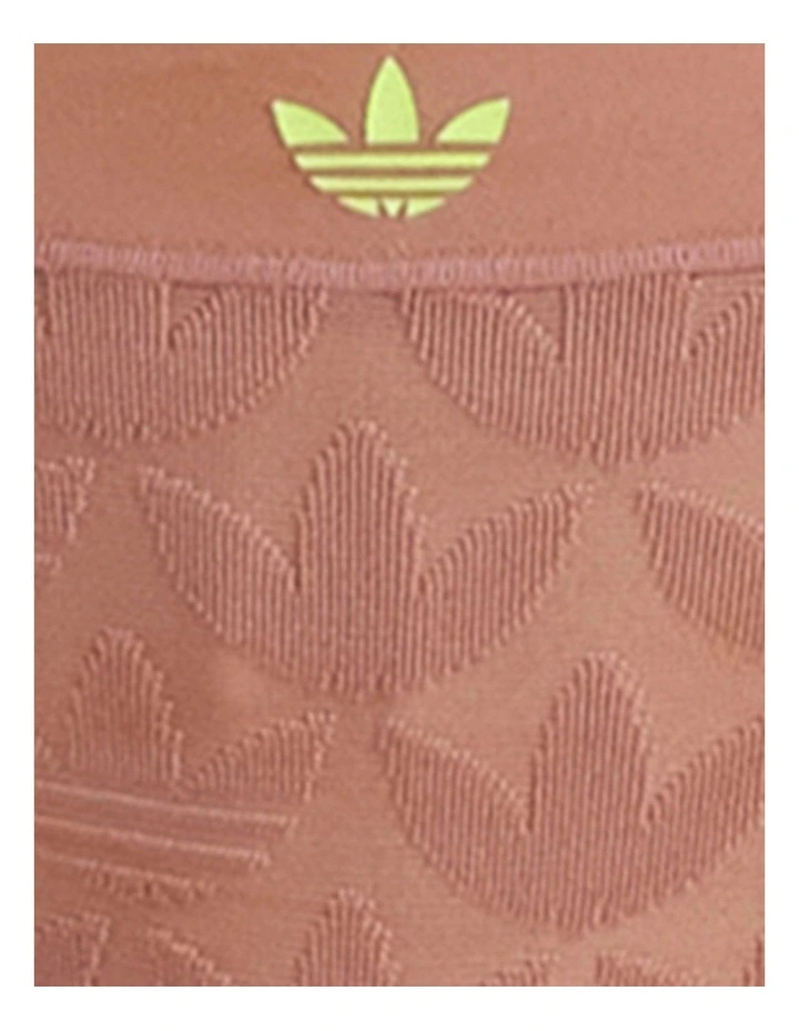 Microterrot Monogram Logo Bikini Brief Underwear in Clay image 6