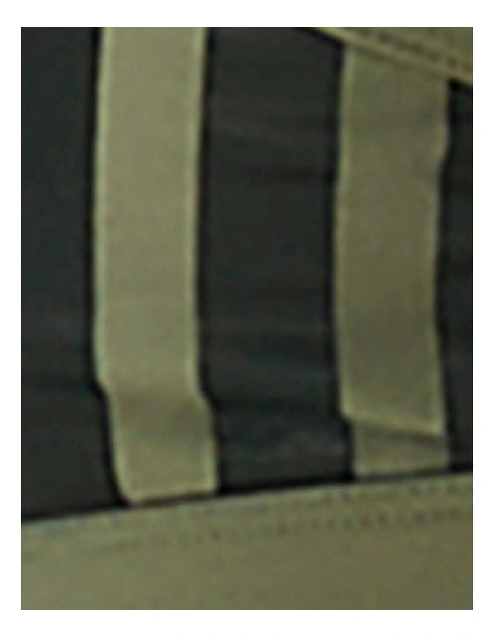 Active Essentials Cotton 3 Stripes Scoop Bralette in Silver Pebble image 7