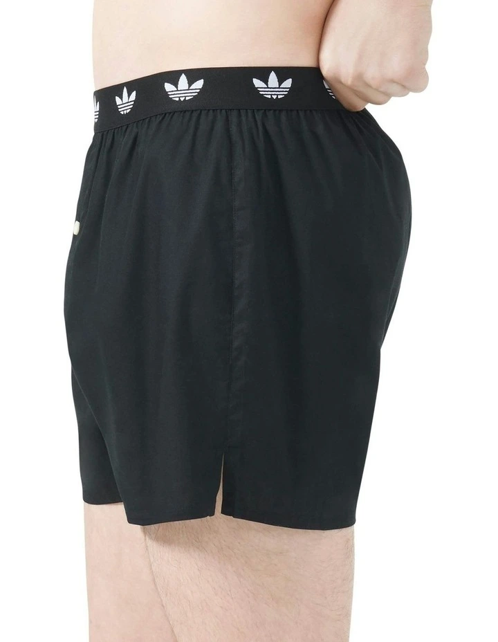2 Pack Comfort Core Cotton Icon Boxer Underwear in Assorted image 4