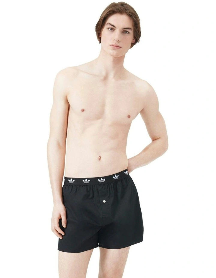 2 Pack Comfort Core Cotton Icon Boxer Underwear in Assorted image 7
