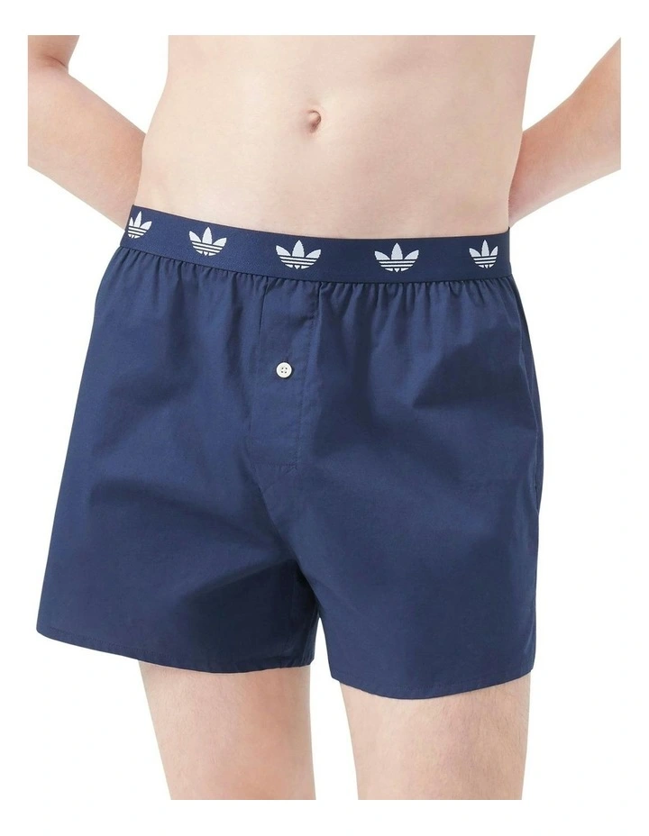2 Pack Comfort Core Cotton Icon Boxer Underwear in Assorted image 2
