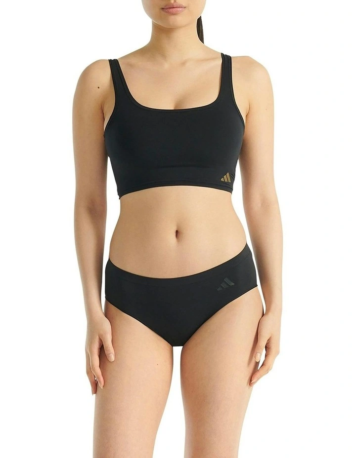 3 Pack Active Seamless Hipster Brief Underwear in Assorted image 6